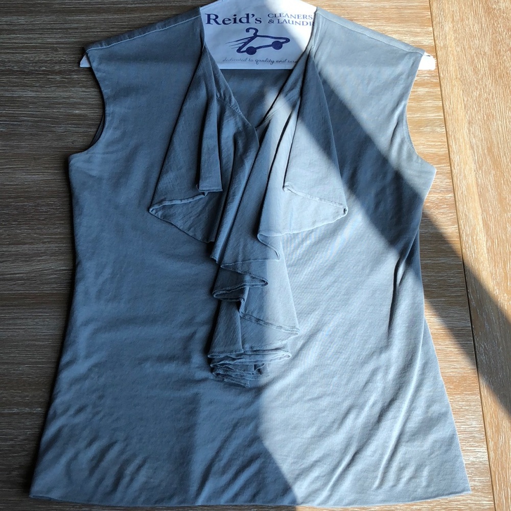 Simply, gray cotton blouse